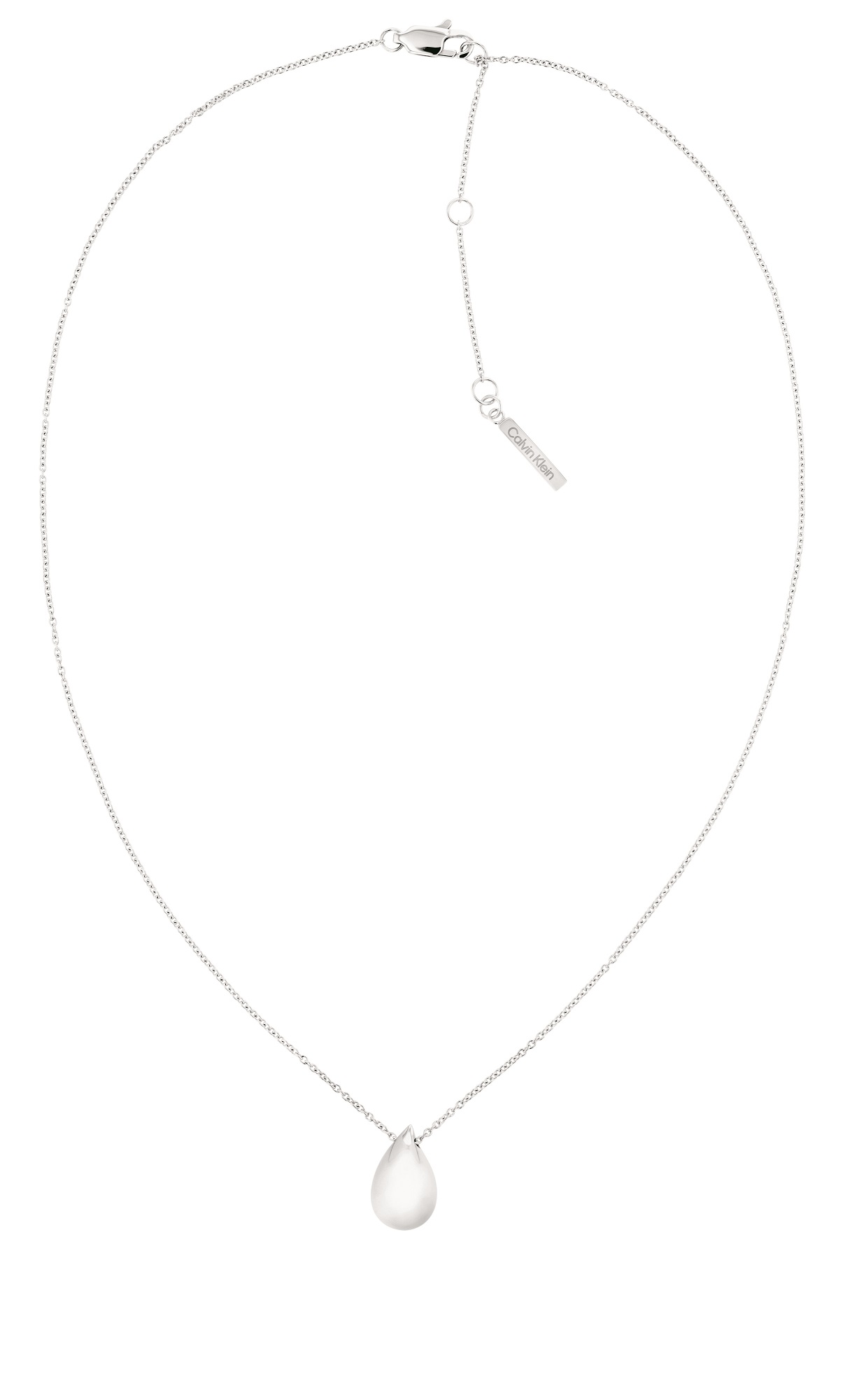 Calvin Klein Elegantný oceľový náhrdelník s kvapôčkou Sculptured Drops 35000083.