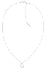 Calvin Klein Elegantný oceľový náhrdelník s kvapôčkou Sculptured Drops 35000083.