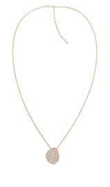 Calvin Klein Slušivý bronzový náhrdelník s kryštálmi Fascinate 35000332.
