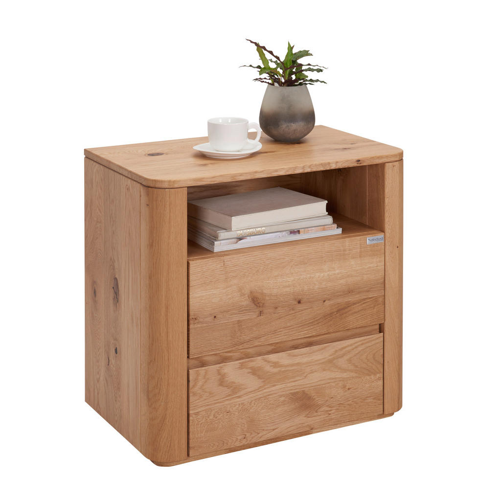 Valnatura NOČNÝ STOLÍK, divoký dub, farba duba, 60/60/38 cm.