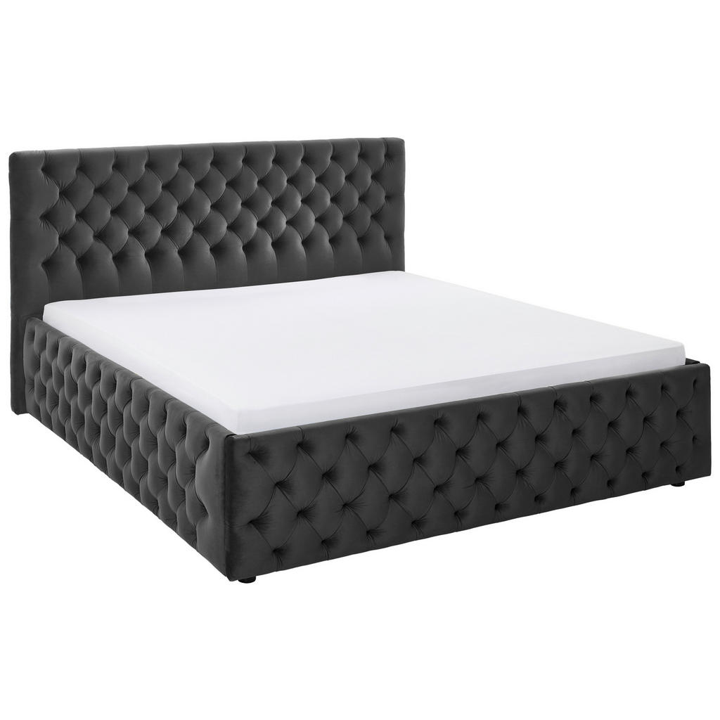 Cantus ČALÚNENÁ POSTEĽ, 180/200 cm, sivá.