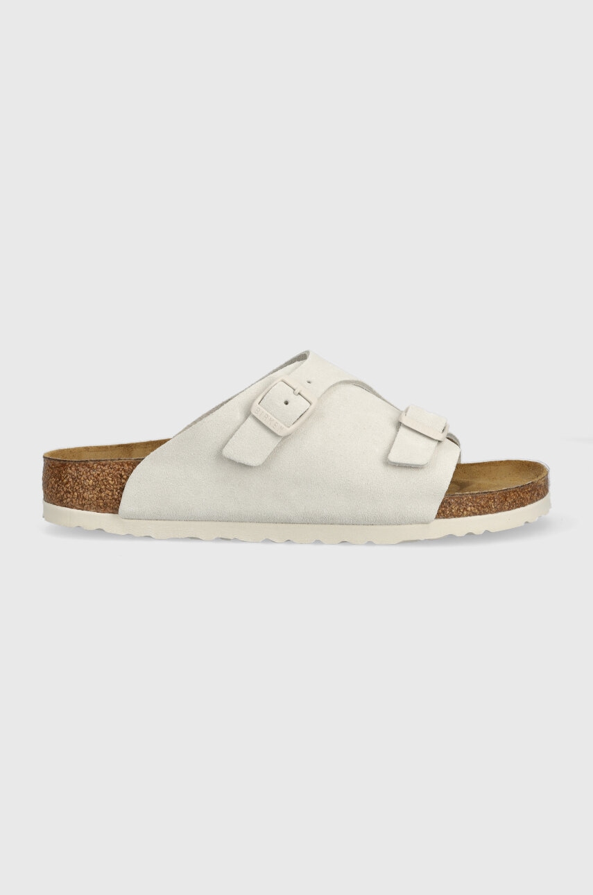 Semišové šľapky Birkenstock Zurich.