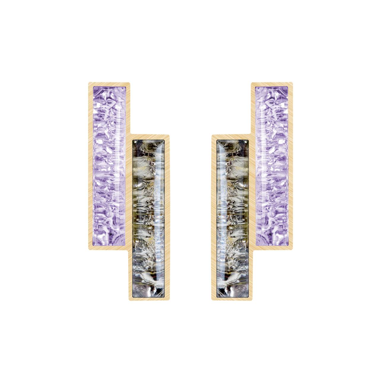 Preciosa Elegantné oceľové náušnice Desire s českým krištáľom Preciosa 7424Y73.