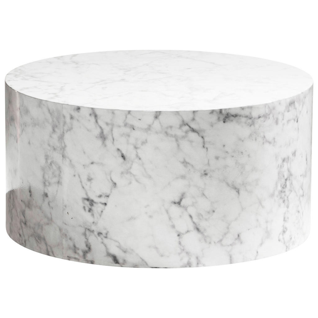 Livetastic KONFERENČNÝ STOLÍK, biela, kompozitné drevo, 60/60/30 cm.