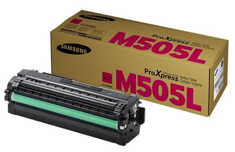 HP SU302A / Samsung CLT-M505L purpurový (magenta) originálny toner.
Originálny toner = záruka priamo od výrobcu tlačiarne
100 % použitie v tlačiarni - bezproblémové fungovanie s vašou tlačiarňou
Použitím originálnej náplne predlžujete životnosť tlačiarne
Osvedčená špičková kvalita - vysoko kvalitná a spoľahlivá tlač originálnou tlačovou kazetou od prvej do poslednej stránky
Trvalé a profesionálne výsledky tlače - dlhodobá udržateľnosť tlače
Kratšia prodleva pri tlači stránok
Garancia Vašej spokojnosti s použitím našej originálnej náplne
Zabezpečujeme bezplatnú recykláciu originálnych náplní
Zlyhanie náplne v menej ako 1% prípadov
Jednoduchá a rýchla výmena náplne

Kód výrobcu: SU302A
