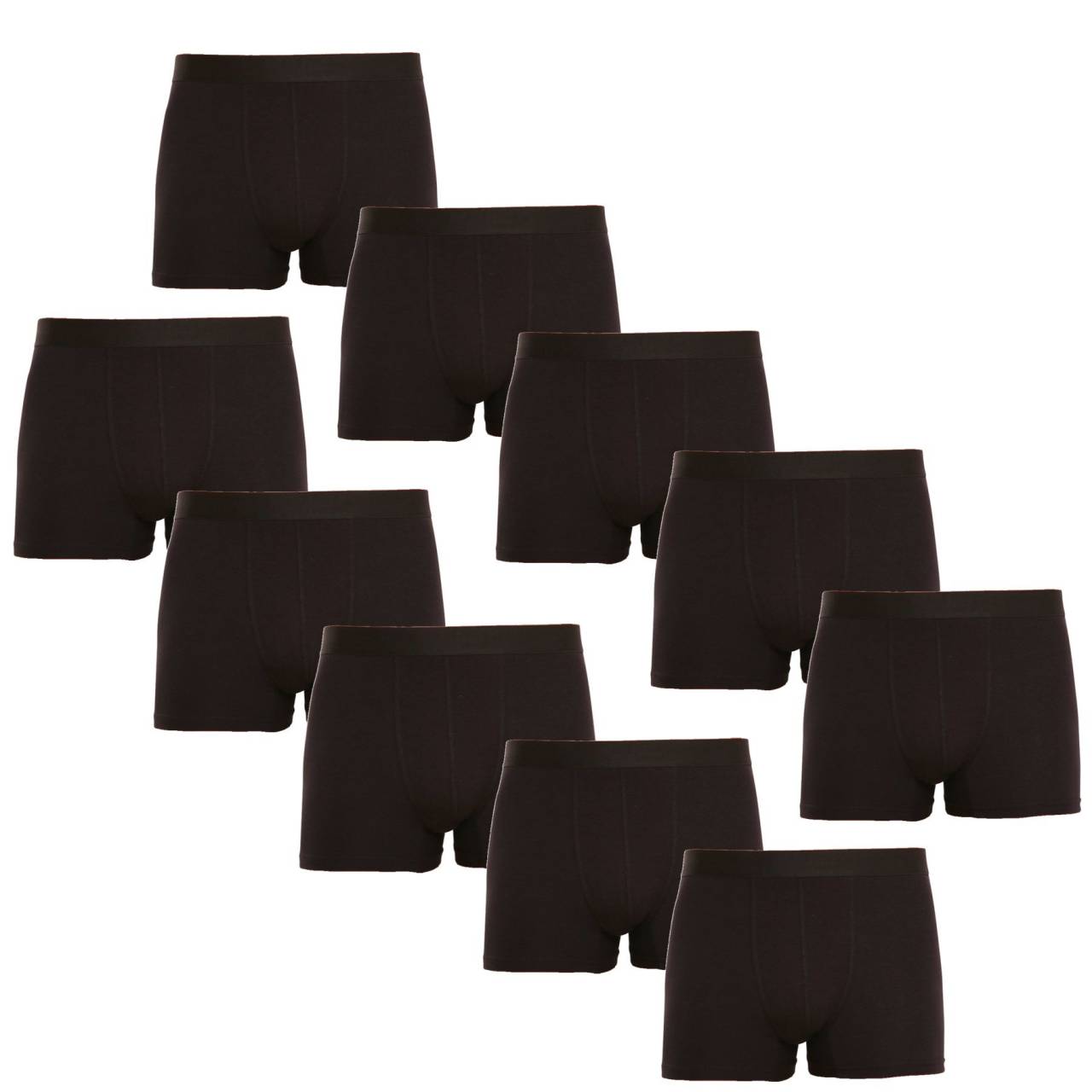 10PACK pánske boxerky Nedeto čierne (10NB001) 3XL, trenky.
Dopraj si maximálny komfort s pánskymi boxerkami Nedeto, ktoré sú navrhnuté na každodenné nosenie a štýlový vzhľad.

Vysoko kvalitný materiál pre maximálny komfort 


Boxerky Nedeto sú vyrobené z kombinácie bavlny a elastanu, čo zaisťuje jemnosť a zároveň pružnosť.


Elegantný dizajn a praktický strihťa bude baviť  


Pánske boxerky Nedeto majú jednoduchý, minimalistický vzhľad s vytkávanou gumou v páse, ktorá pevne drží, ale netlačí.


Prečo by boxerky Nedeto v tvojom šatníku nemalichýbať 




Vhodné na každodenné nosenie aj šport: Ideálne ako do práce, tak na relaxáciu alebo pohybové aktivity. . 






Dlhšie nohavičky: Poskytujú väčšie pohodlie a podporu pri pohybe.






Kvalitná elastická guma: Boxerky pevne držia na svojom mieste a sú pohodlné po celý deň. 


Skvelý pomer kvality a ceny: V balení získaš niekoľko kusov štýlových a pohodlných boxeriek.




Česká značka Nedeto ponúka kvalitnú bielizeň za super cenu  


Spodná bielizeň Nedeto nielen predávame, ale stojíme aj za jeho výrobou.


Ako sa starať o svoje boxerky Nedeto 


Aby ti tieto boxerky vydržali čo najdlhšie a zachovali si svoj pôvodný vzhľad a pružnosť, odporúčame držať sa nasledujúcich pokynov: 




Pranie: Boxerky pier na 30°C, čo je ideálna teplota pre odstránenie nečistôt a udržanie kvality materiálu. 


Sušenie: Nesušte v sušičke.






Žehlenie: Pokiaľ je treba, môžeš boxerky žehliť na nízku teplotu vhodnú pre bavlnu.