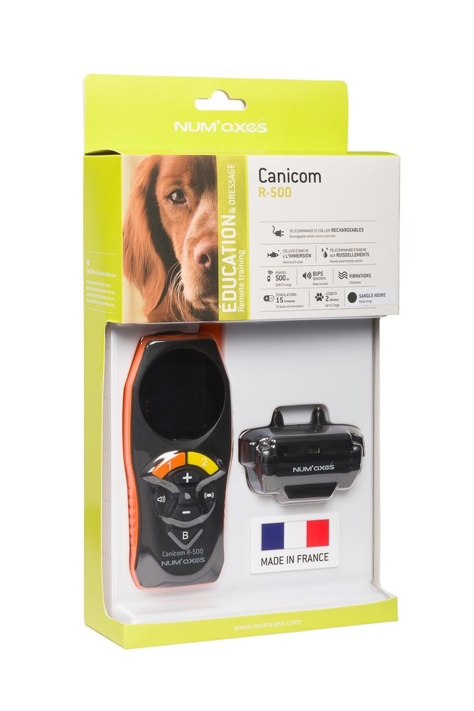 Canicom R-1500 - černý | Elektronický výcvikový obojok.

Dosah obojku
Dosah obojku Canicom R-1500 je v ideálnych podmienkach až 1500 metrov.
 
Typ korekcie 
S obojkom Canicom R-1500 máte na výber z troch funkcií - zvuk, vibrácie a impulz, ktorý má 25 úrovní.
 
Batéria a nabíjanie
Canicom R-1500 má nabíjateľný prijímač a vysielačku s podsvieteným LCD displejom.