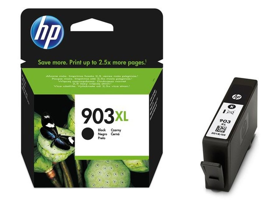 HP 903XL T6M15AE čierna (black) originálna cartridge.
Originálna cartridge = záruka priamo od výrobcu tlačiarne
100 % použitie v tlačiarni - spoľahlivá a bezproblémová tlač
Použitím originálnej náplne predlžujete životnosť tlačiarne
Overená špičková kvalita - jasný a čitateľný text, jemná grafika, kvalitnejšie obrázky
Použitie originálnej kazety ponúka rýchly a vysoký výkon a pritom stabilné výsledky = EFEKTÍVNA TLAČ
Jednoduchá inštalácia a údržba
Zabezpečujeme bezplatnú recykláciu originálnych náplní
Garancia Vašej spokojnosti s použitím našej originálnej náplne

Kód výrobcu: T6M15AE#BGY