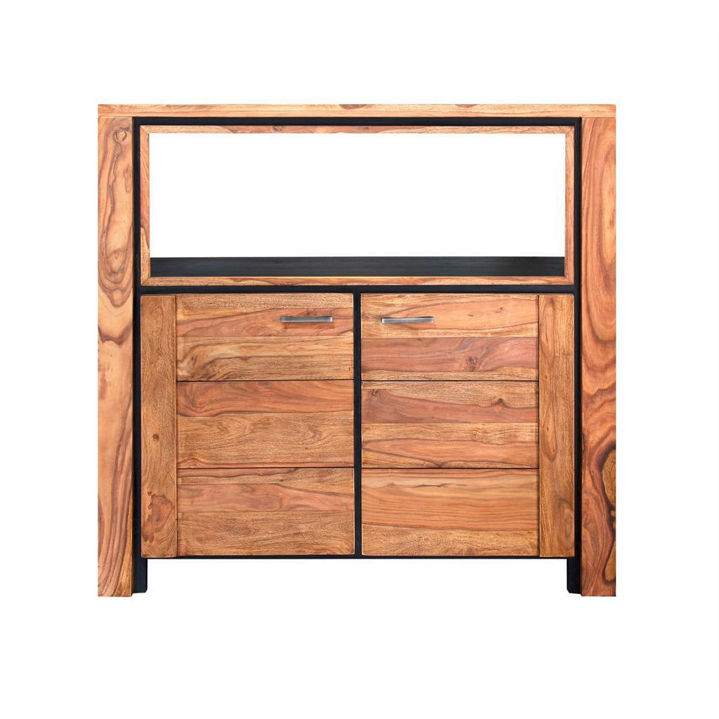 Landscape KANCELÁRIA, indický palisander, farba indického palisandra, 120/120/40 cm.