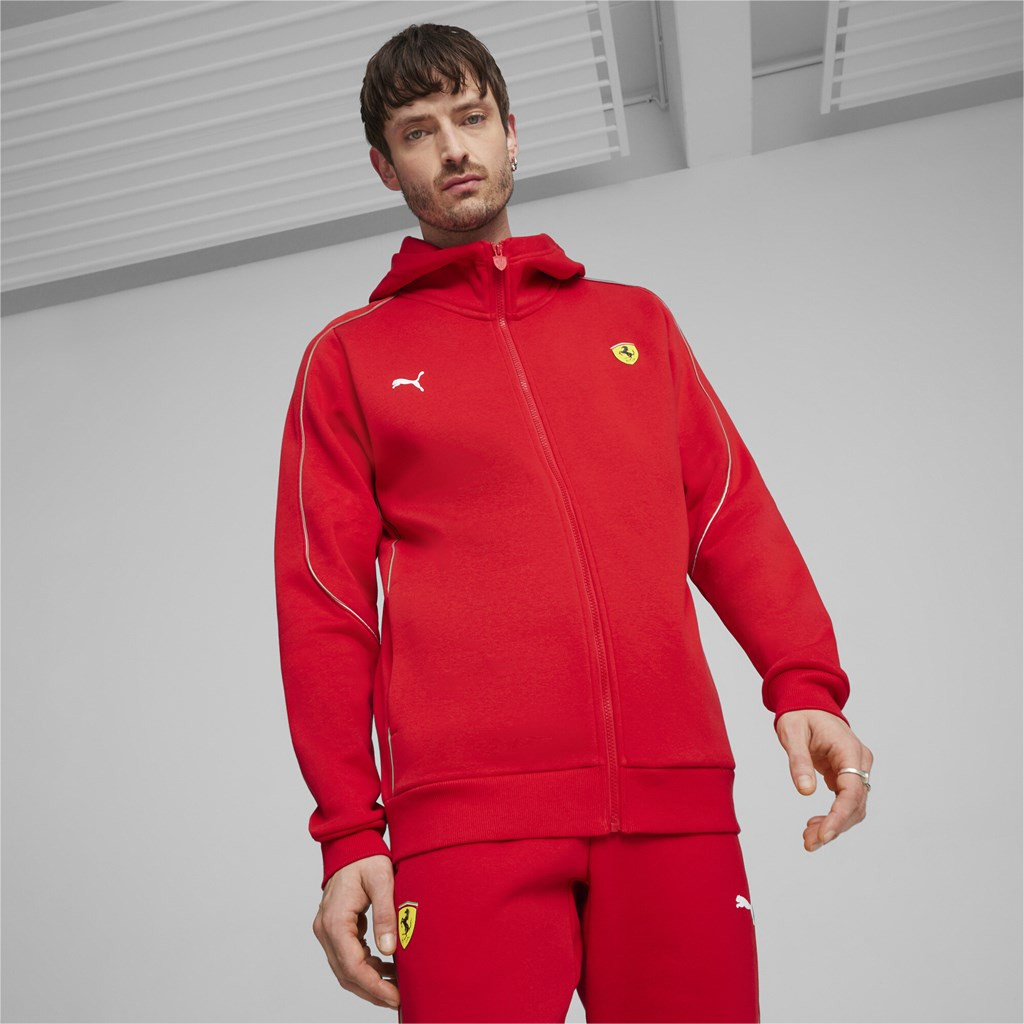 Puma Ferrari Race Hooded Sweat Jacket S.