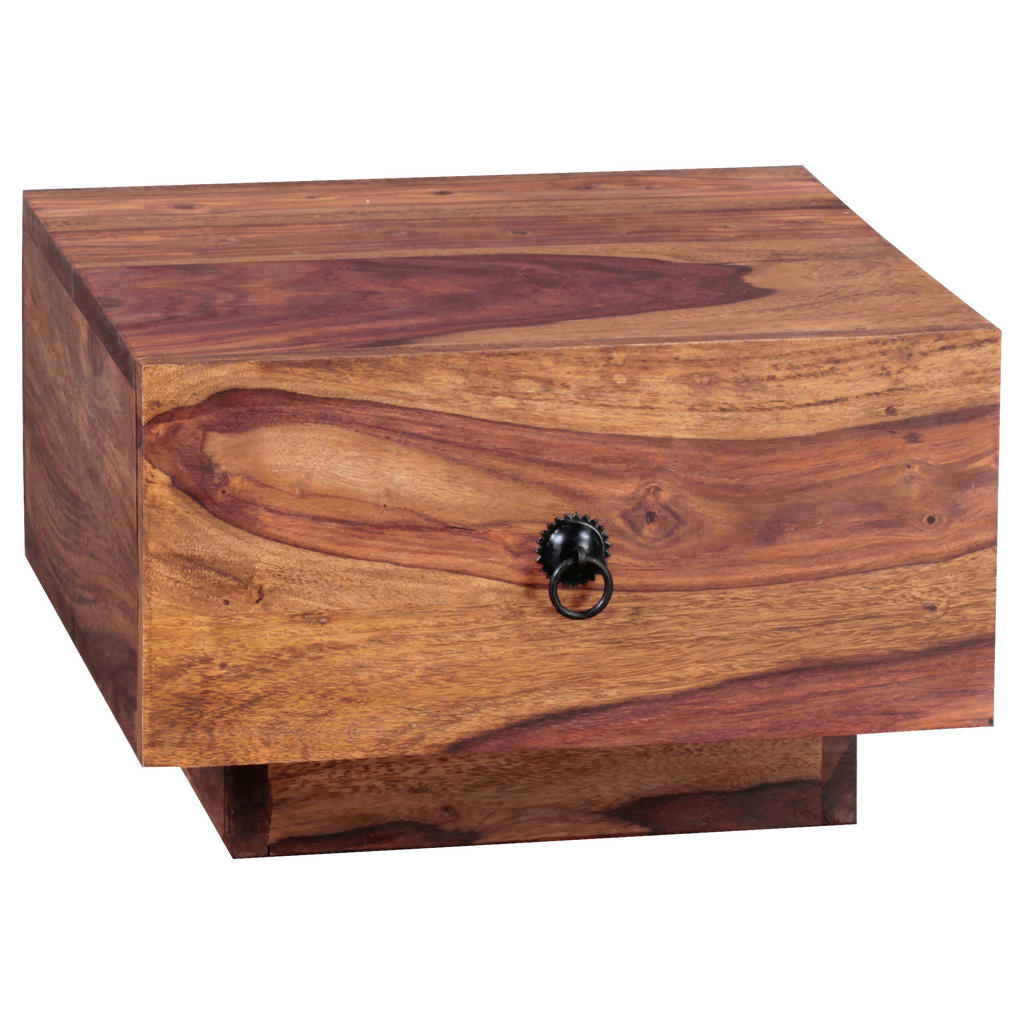 MID.YOU NOČNÝ STOLÍK, indický palisander, farba indického palisandra, 40/25/40 cm.