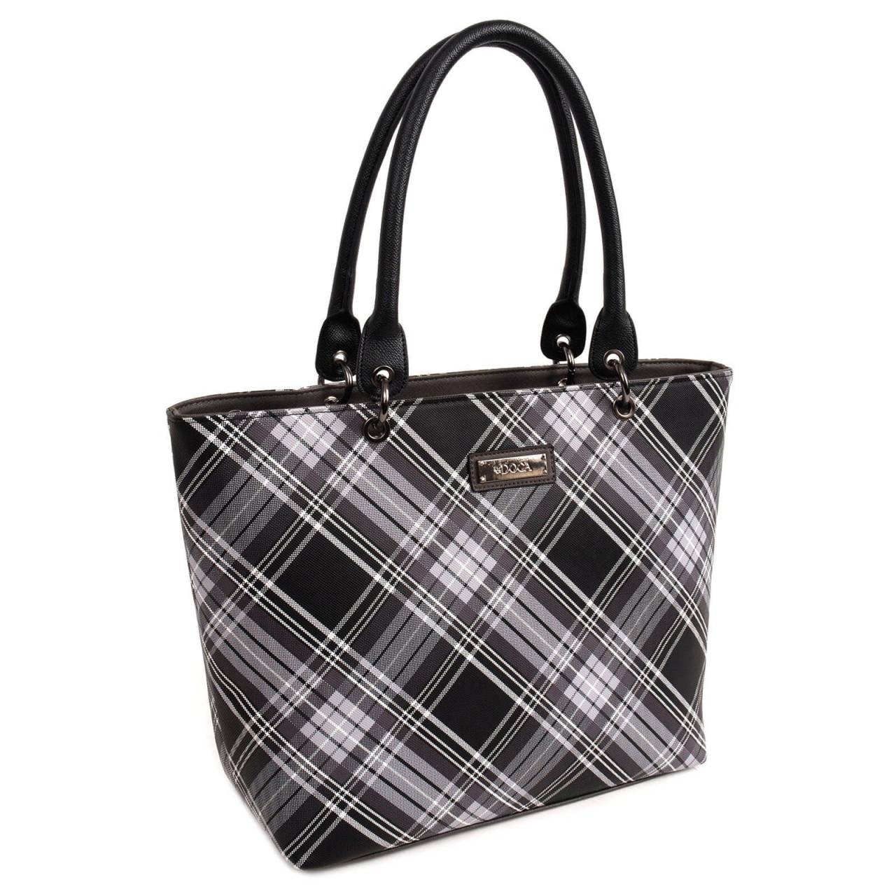 Dámska kabelka Doca 14174 - čierna.