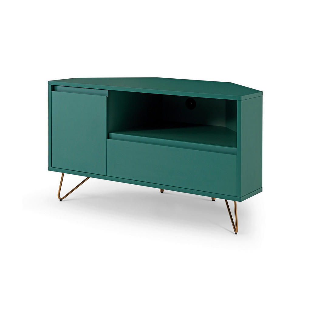 Livetastic NÍZKA KOMODA, zelená, 100/58/50 cm.