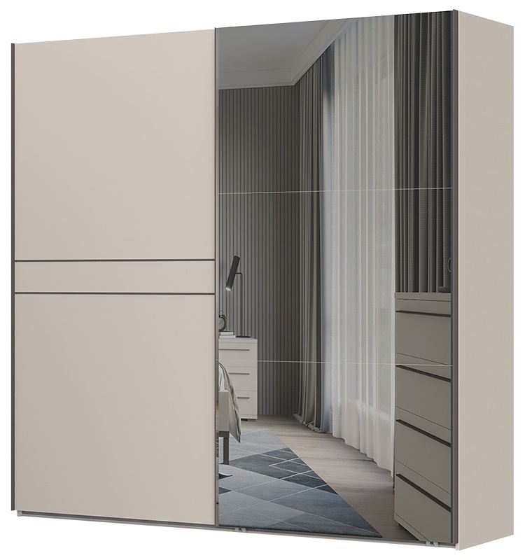 Posuvná šatníková skriňa so zrkadlom 230 baptiste-béžová - s rámom.

 

Posuvná šatníková skriňa je skvelou voľbou ako do priestranných spální, tak aj do tých menších.

 

Rozmery posuvnej šatníkovej skrine so zrkadlom 230 Baptiste sú 230x224x61cm (š, v, h).
Rozmery posuvnej šatníkovej skrine so zrkadlom a rámom 230 Baptiste sú 233x228x68,5cm (š, v, h).
Rozmery posuvnej šatníkovej skrine so zrkadlom a LED osvetlením 230 Baptiste sú 233x228x68,5cm (š, v, h).

 

Všetky produkty z kolekcie Baptiste nájdete nižšie v súvisiacich produktoch.