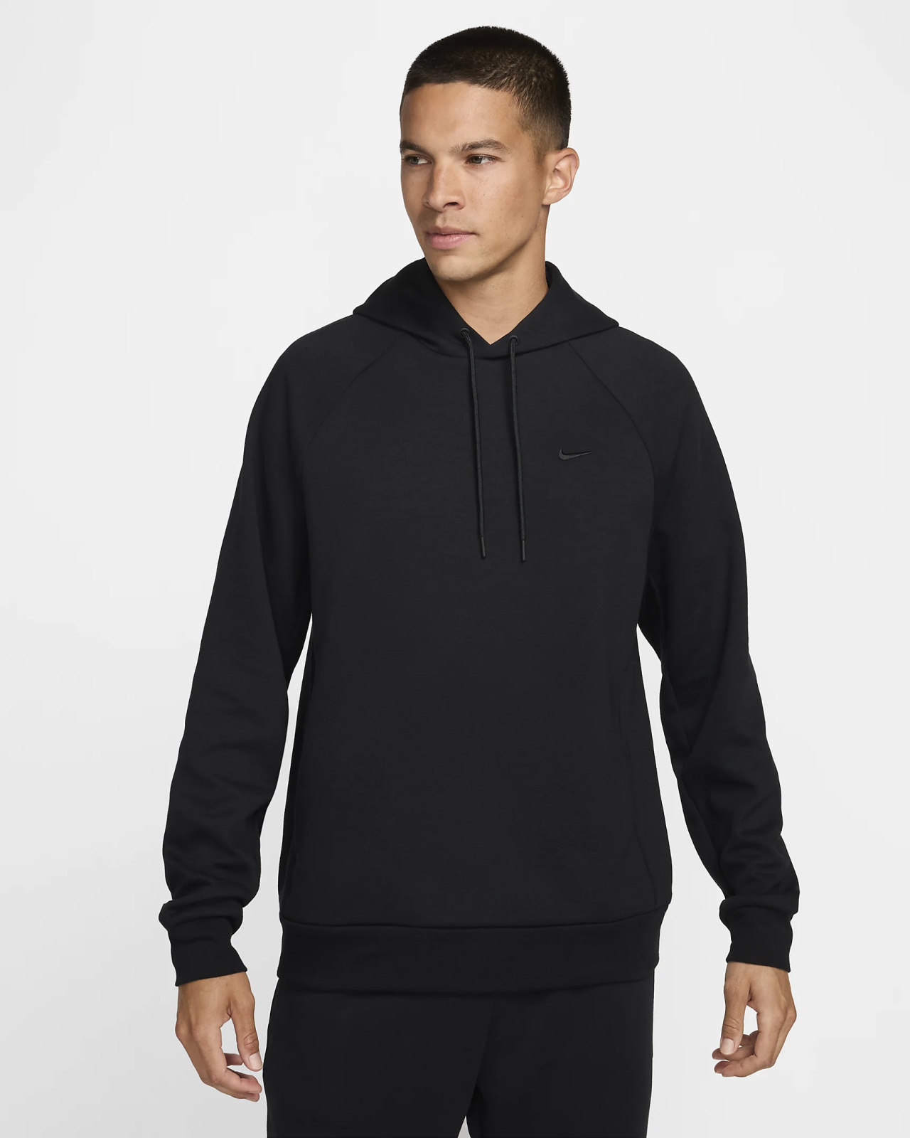 Nike Primary Fleece Mens Dri-FIT UV Pullover Performance Hoodie M.