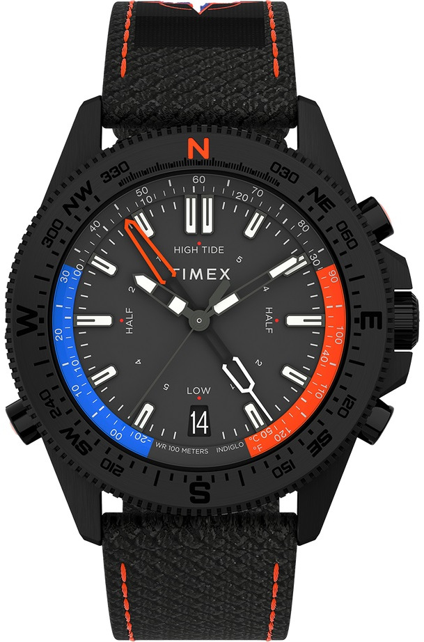 Timex Expedition North #Tide - Temperature - Compass Eco-Friendly Fabric Strap TW2V03900QY.
