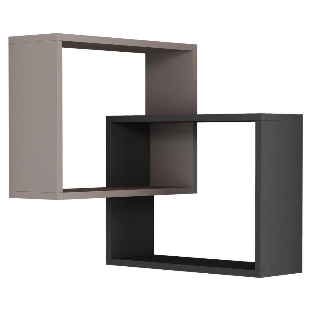 Livetastic NÁSTENNÁ POLICA, béžová, 60/68/20 cm.