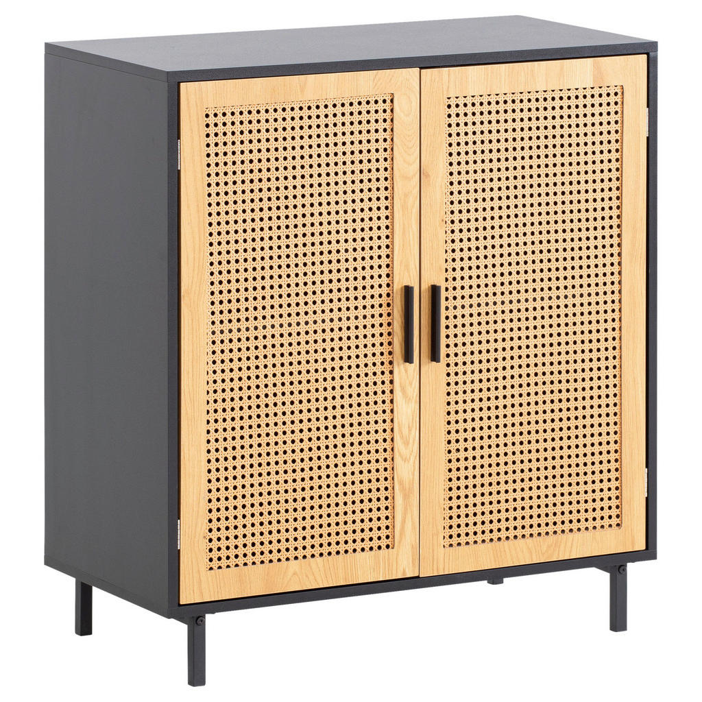 Livetastic KOMODA, čierna, 80/86,5/40 cm.