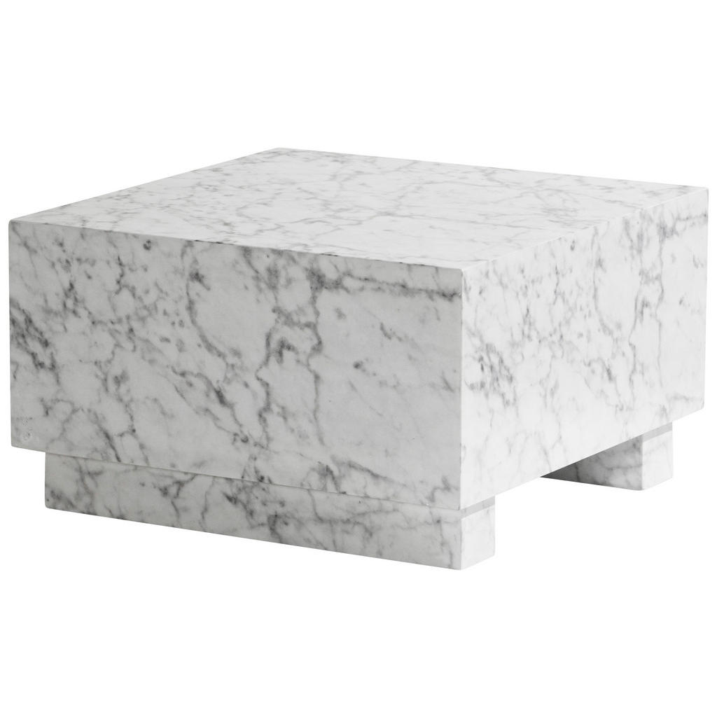 Livetastic KONFERENČNÝ STOLÍK, biela, kompozitné drevo, 60/60/35 cm.