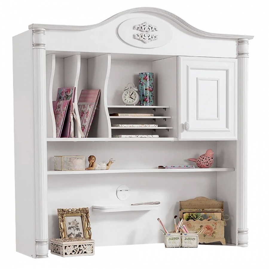 Nástavec k písaciemu stolu carmen - biela.

 

Aj nástavec k písaciemu stolu Carmen je vyrobený z vysoko kvalitného lamina, ozdobná lišta z masívneho dreva a čielka písacieho stola sú z MDF dosiek.

 

Všetok nábytok patriaci do kolekcie Carmen nájdete nižšie v súvisiacich produktoch