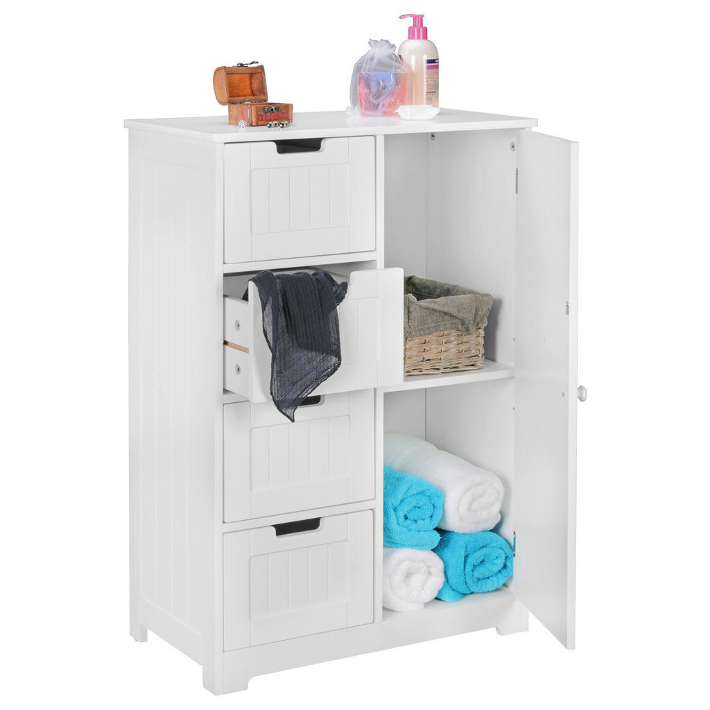 MID.YOU STREDNE VYSOKÁ SKRINKA, biela, 56/83/30 cm.