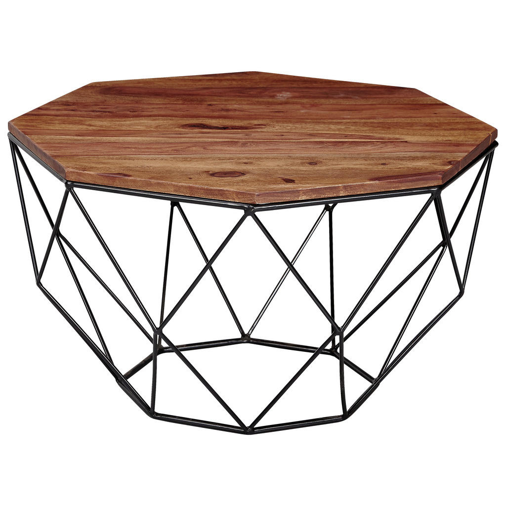 MID.YOU KONFERENČNÝ STOLÍK, farba indického palisandra, drevo, 60/40 cm.