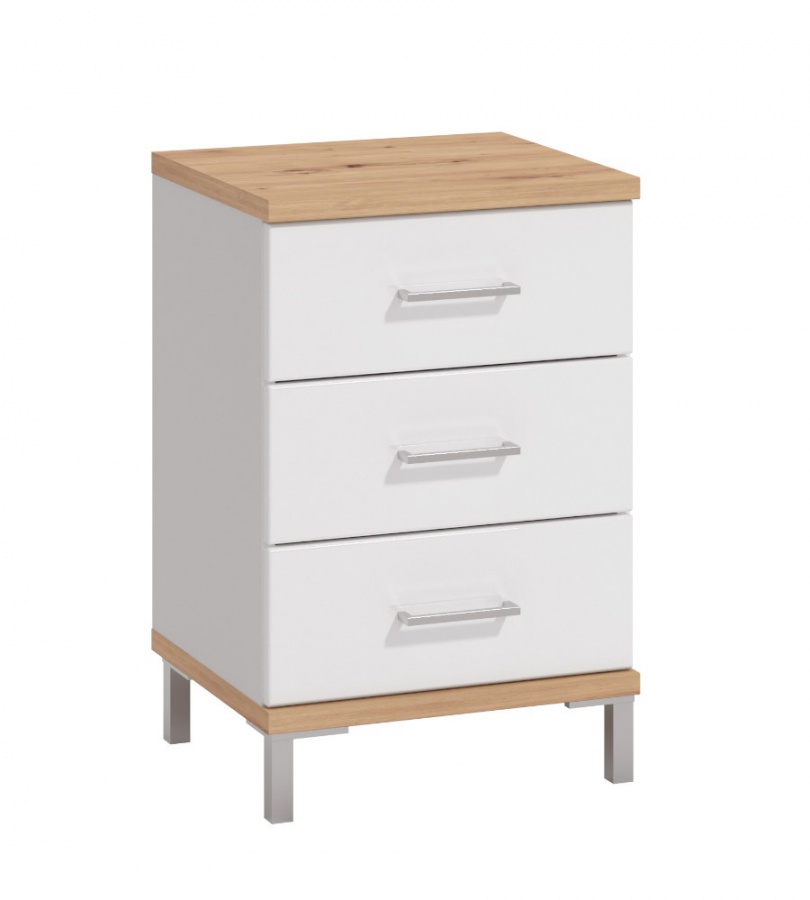 Nočný stolík auri - dub artisan/biela.

 

Rozmery nočného stolíka Auri sú 45x69x40cm (š, v, h).

 

Všetok nábytok z tejto kolekcie a ďalšie odporúčané produkty nájdete nižšie.