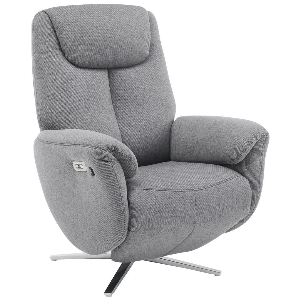 Livetastic MASÁŽNE KRESLO, textil, sivá.