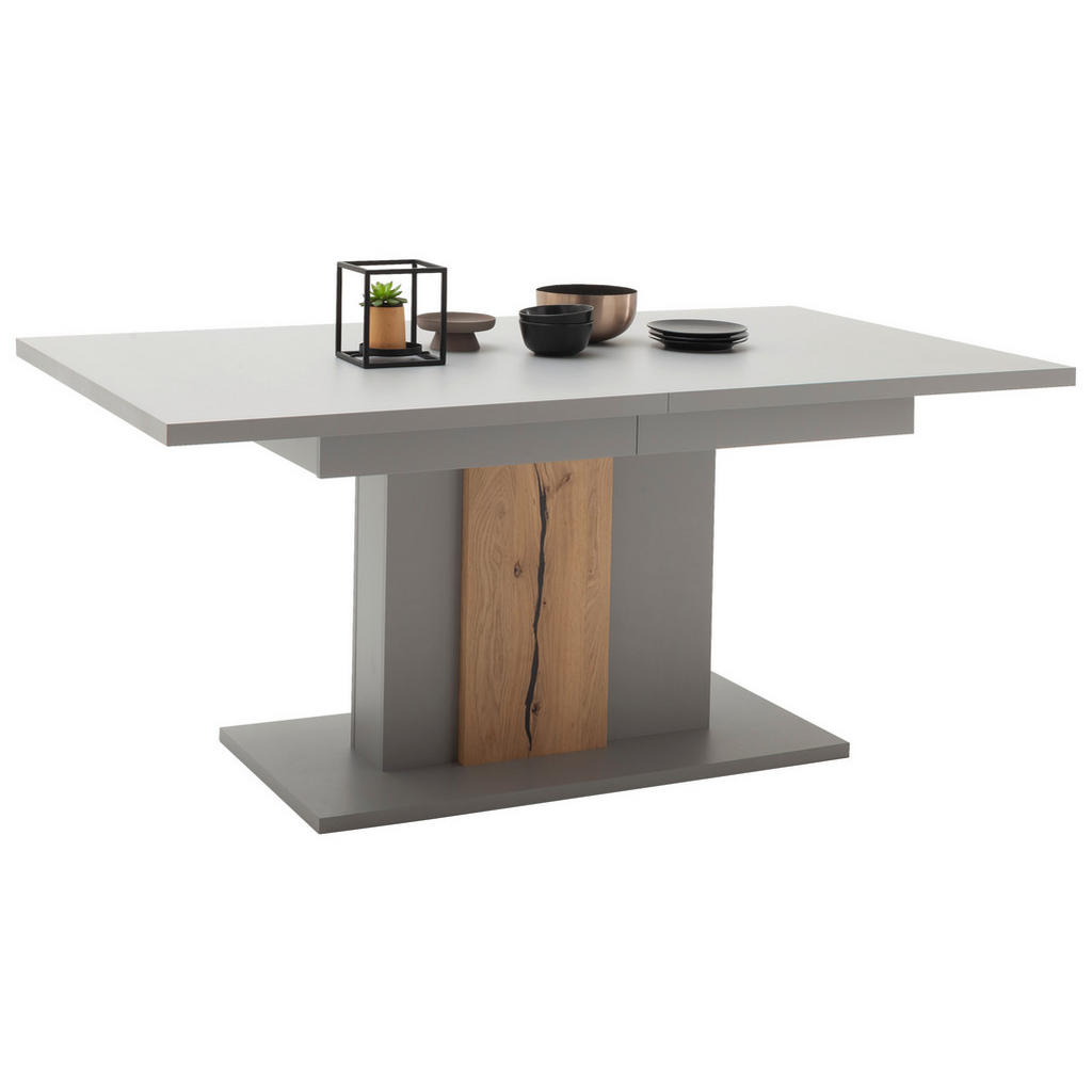 MID.YOU JEDÁLENSKÝ STÔL, sivá, farba duba, 180-280/100/78 cm.