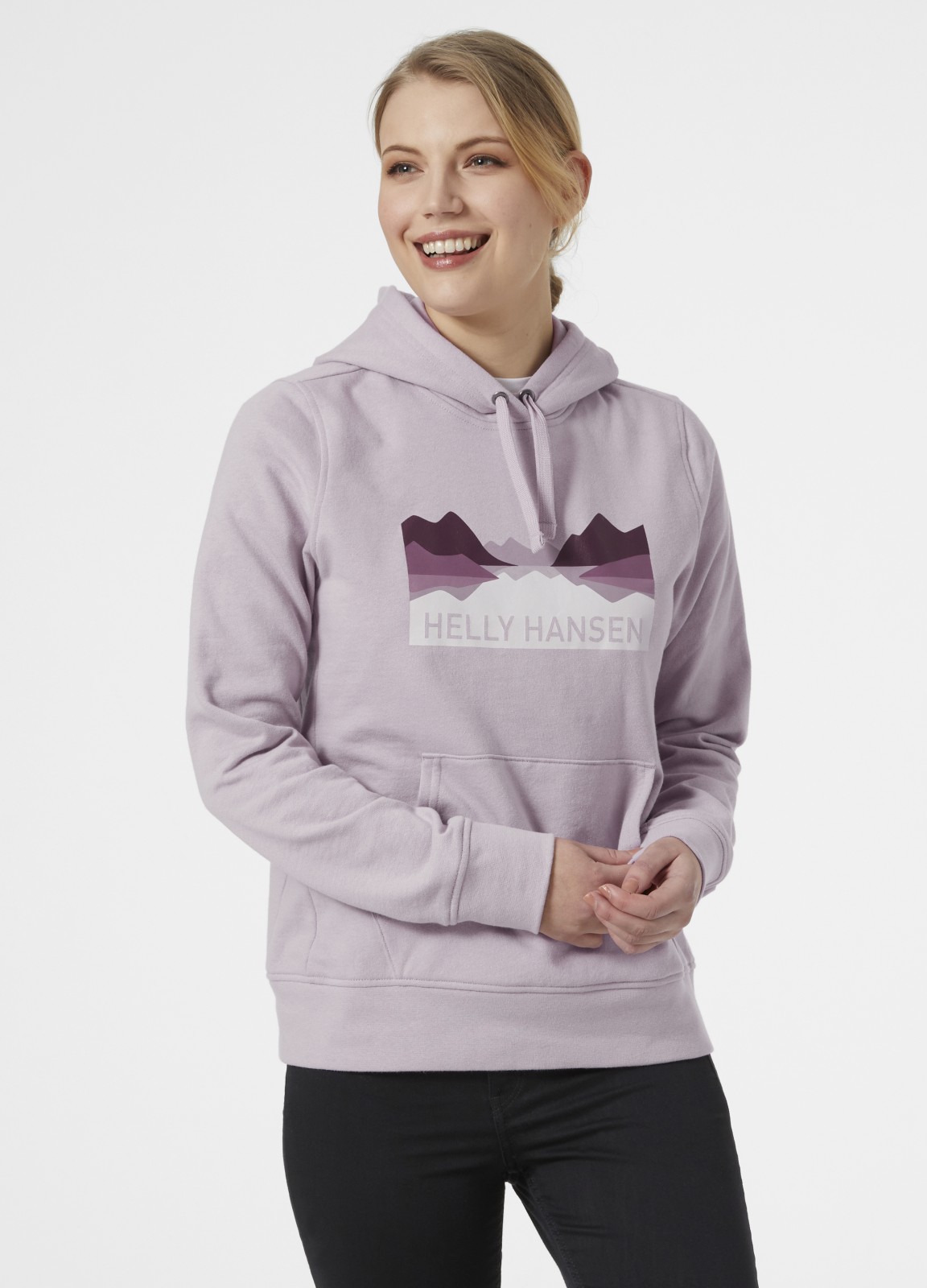 Helly Hansen W Nord Graphic Pullover Hoodie XS.