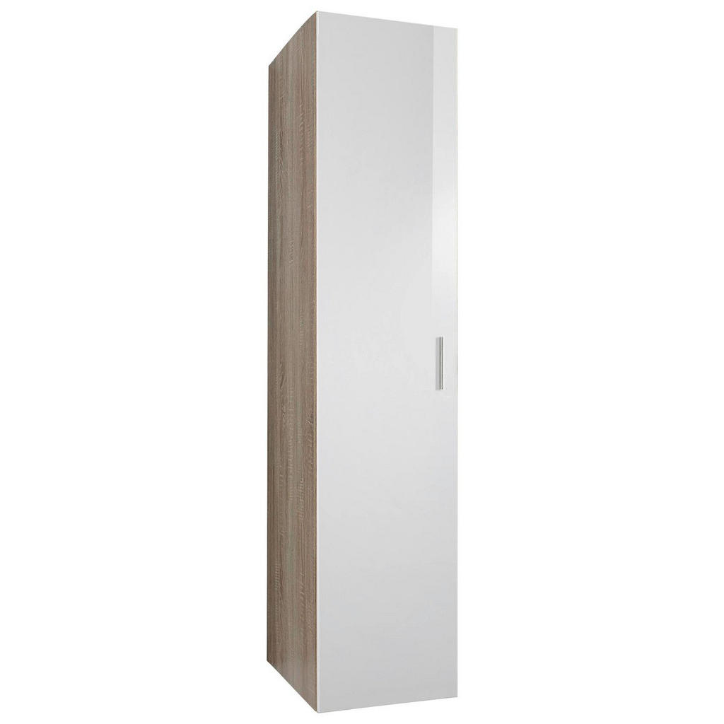 Xora PREDSIEŇOVÁ SKRIŇA, biela, farba duba, 40/185/40 cm.