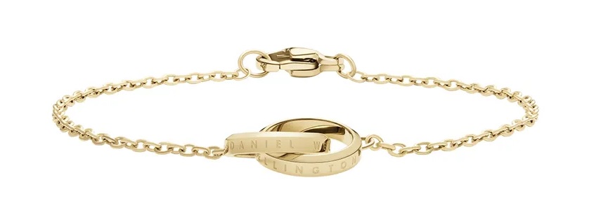 Daniel Wellington Slušivý pozlátený náramok Elan Unity DW0040021 18,5 cm.