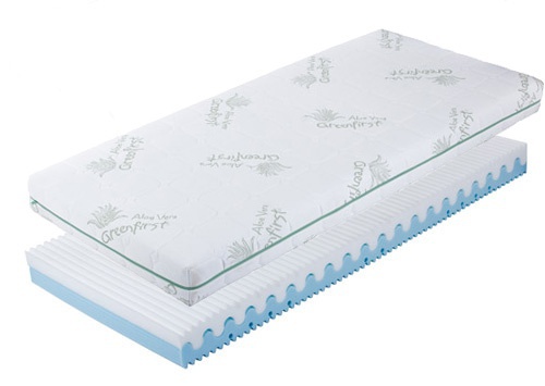 Zdravotný matrac economy - studená pena - - 80 x 200cm.

 

Poťahová látka ALOE VERA

Poťah s postupným uvoľňovaním výťažku Aloe Vera zabezpečuje pre ľudský organizmus blahodarné účinky a má pozitívny vplyv na pokožku.
Aromatický enzým má aj antibakteriálne účinky a potláča telesné pachy.

 

 

Pri výbere matraca zakliknite požadovaný rozmer.

 

V prípade atypického rozmeru matraca uveďte do poznámky požadovaný rozmer.