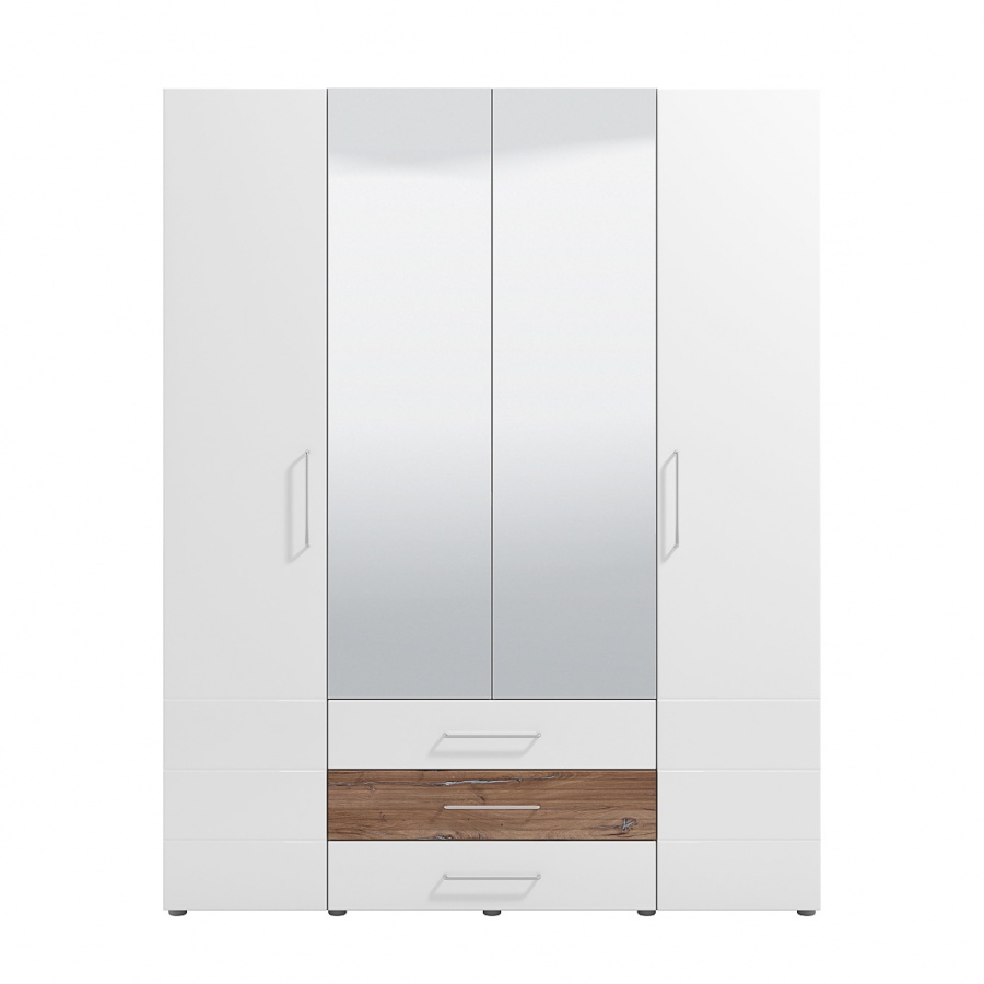 Štvordverová šatníková skriňa so zrkadlom lilo-biela/dub flagstaff - s.

 

Priestranná šatníková skriňa je základom každej spálne.

 

Rozmery štvordverovej šatníkovej skrine so zrkadlom Lilo sú 179x226,5x56,5cm (š, v, h), váha je 197,5kg.
Rozmery štvordverovej šatníkovej skrine so zrkadlom a rámom Lilo sú 184,5x227x60,5cm (š, v, h), váha je 220,5kg.
Rozmery štvordverovej šatníkovej skrine so zrkadlom a LED osvetlením Lilo sú 184,5x227x60,5cm (š, v, h), váha je 221kg.

 

Všetky produkty z kolekcie Lilo nájdete nižšie v súvisiacich produktoch.