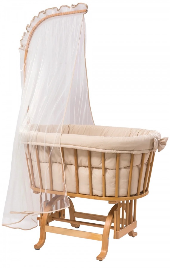 Drevená kolíska s nebesami grace 45x80cm.

 

V cene kolísky je zahrnutý matrac 45x80cm, posteľná bielizeň aj nebesia.

 

Rozmery kolísky Grace sú 62x162x100cm (š, v, h).

 

V súvisiacich produktoch nižšie nájdete ďalšie tipy na nábytok do izby pre bábätko.