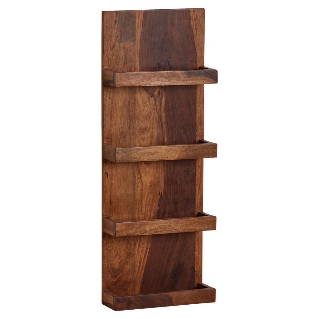 MID.YOU NÁSTENNÝ REGÁL, farba indického palisandra.