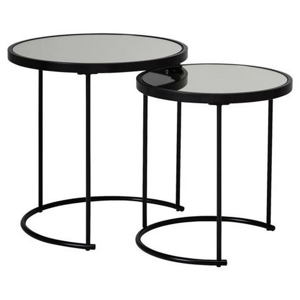 MID.YOU SADA ZASÚVACÍCH STOLÍKOV, čierna.