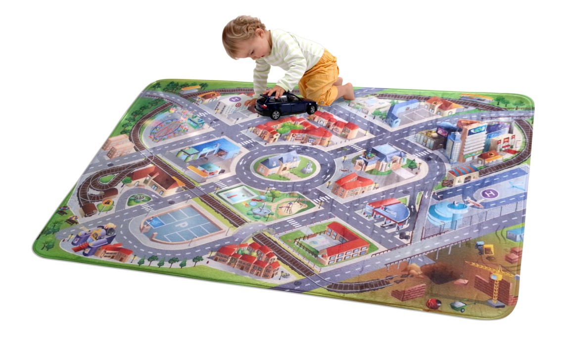 Detský koberec 3d ultra soft letisko - 130 x 180 cm.
Do týchto kobercov sa zamiluje každý malý chlapec, sú veľmi príjemné, mäkké na dotyk a hlavne krásne.

 