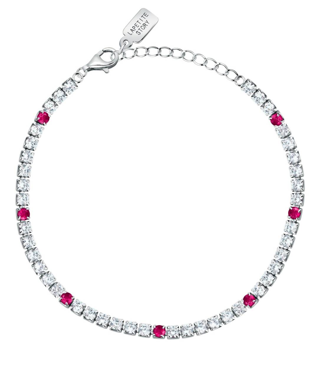 La Petite Story Strieborný tenisový náramok pre ženy Silver LPS05AWV37.