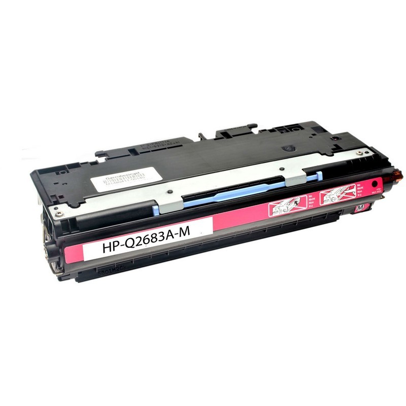 Kompatibilný toner s HP 311A Q2683A purpurový (magenta).
Nižšia cena kompatibilnej náplne pre tlačiarne HP v porovnaní s originálnou náplňou, ušetríte až 80% nákladov na tlač.


Tonerová kazeta pre tlačiarne HP vytlačí rovnaký počet strán ako originál pri zachovaní rovnakej kvality – ostré rysy, sýte farby.


Záruka Vašej spokojnosti.


Každý toner prechádza pri výrobe prísnou kontrolou kvality a je plne kompatibilný s vašou tlačiarňou.


Overené našimi klientmi z ČR aj z Európskej únie.


Kompatibilné tonery HP spĺňajú normu STMC, čo je celosvetovo uznávaná norma testovania kvality tlače a počtu vytlačených strán tonerovej kazety.


Naši dodávatelia sú preverení rokmi skúseností a vyrábajú produkty podľa normy ISO 9001 a ISO 14001.

 Existuje mnoho výrobcov kompatibilných náplní, ale kvalita môže byť odlišná.