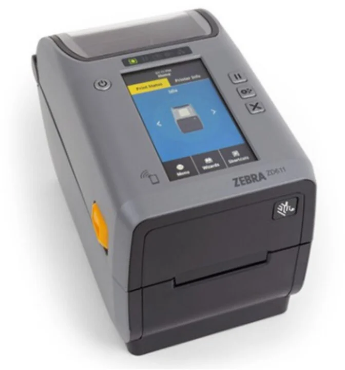 Zebra ZD611 ZD6A122-T0EE00EZ TT, 8 dots/mm (203 dpi), label printer, EPLII, ZPLII, USB, BT (BLE), Ethernet, black (Successor GC420t).