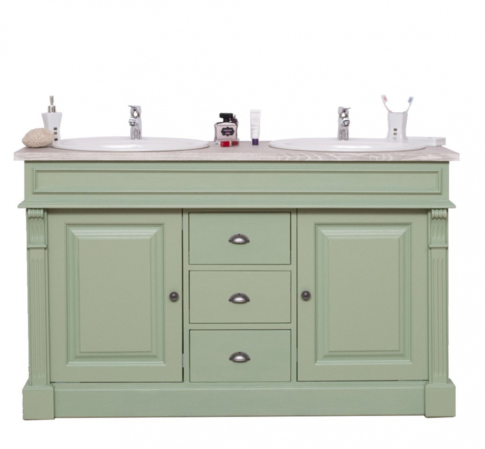 Skrinka pre 2 umývadlá ava 4001 - zelená/biela patina.

 

Kúpeľňová skrinka z poctivého borovicového dreva vytvorí úložný priestor v rustikálnom štýle.

 

Masívna skrinka ponúka 3 zásuvky a 2 skrinky s dvierkami.

 

Rozmery skrinky pre 2 umývadlá Ava 4001 sú 150x91x51cm (š, v, h).

 

Na prehliadnutie ďalších masívnych kúskov nábytku od tohto výrobcu kliknite TU.

 

Farba na fotografii sa môže ľahko líšiť oproti reálnemu výrobku. Príčinnou môže byť zobrazovanie farieb monitora či rôzne nasvietenie výrobkov pri fotení.


Z dôvodov výroby masivného nábytku na zákazku, sme nútení požadovať od zákazníka zálohu v minimálnej výške 30% z ceny nábytku.