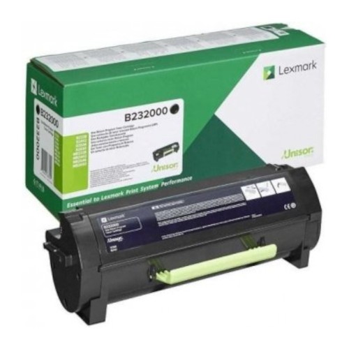 Lexmark B2300A0 čierny (black) originálny toner.
Originálny toner = záruka priamo od výrobcu tlačiarne
100 % použitie v tlačiarni - bezproblémové fungovanie s vašou tlačiarňou
Použitím originálnej náplne predlžujete životnosť tlačiarne
Osvedčená špičková kvalita - vysoko kvalitná a spoľahlivá tlač originálnou tlačovou kazetou od prvej do poslednej stránky
Trvalé a profesionálne výsledky tlače - dlhodobá udržateľnosť tlače
Kratšia prodleva pri tlači stránok
Garancia Vašej spokojnosti s použitím našej originálnej náplne
Zabezpečujeme bezplatnú recykláciu originálnych náplní
Zlyhanie náplne v menej ako 1% prípadov
Jednoduchá a rýchla výmena náplne

Kód výrobcu: B2300A0