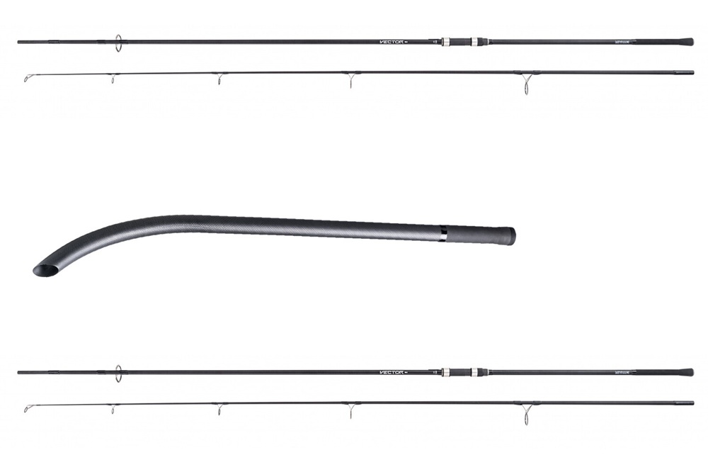 Mivardi prút vector carp mk2 360h 3,6 m 3 lb 2x + vrhacia tyč carbo stick xl.
 Carbo stick - XL Luxusná vrhacia tyč z vysokomodulovaného uhlíka, zosilnená vonkajšou vrstvou z 3K cross woven carbonu.