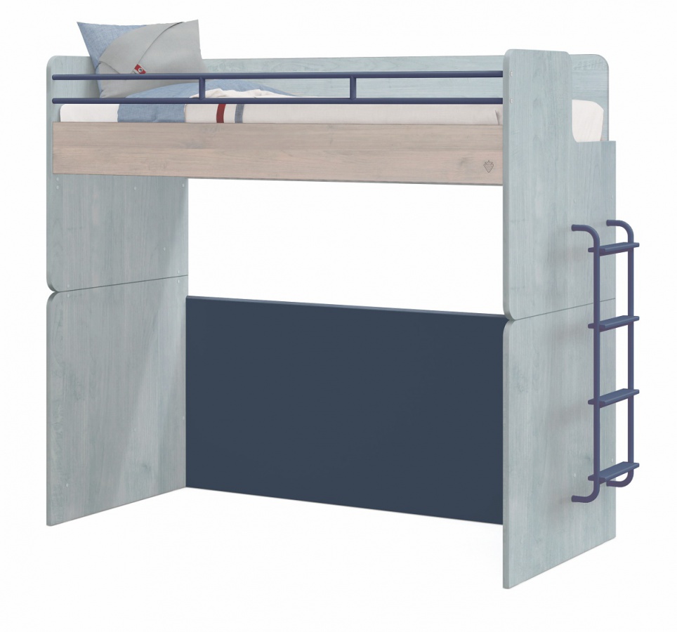 Vyvýšená posteľ s rebríkom lincoln modular - dub, dub modrá, dub tmavo.

 

Vyvýšená posteľ Modular ponúka inteligentné riešenie nielen pre menšie priestory.

 

 

Rozmery vyvýšenej postele so rebríkom Modular sú 220x190x95cm (š, v, h).

 

 

Kolekcia Modular vychádza z pôvodnej kolekcie Lincoln, ich dekory a farby sú zhodné, a tak je možné detskú izbu doplniť kúskami nábytku z týchto pôvodných kolekcií.