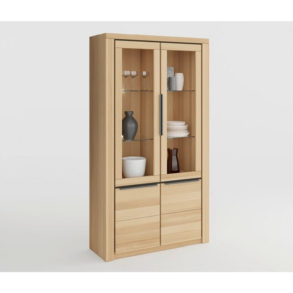 Livetastic VITRÍNA, buk, farba buka, 108/199/40 cm.