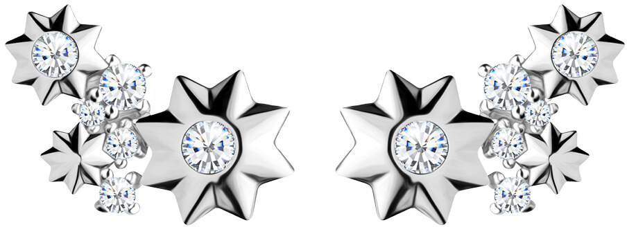 Preciosa Roztomilé strieborné náušnice Orion 5246 00.