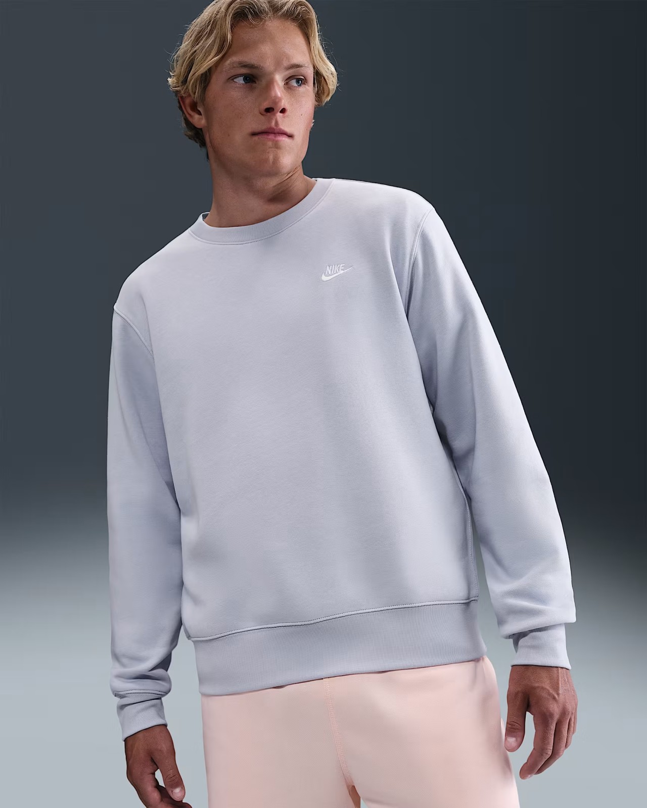 Nike Club Mens Fleece Crew M.