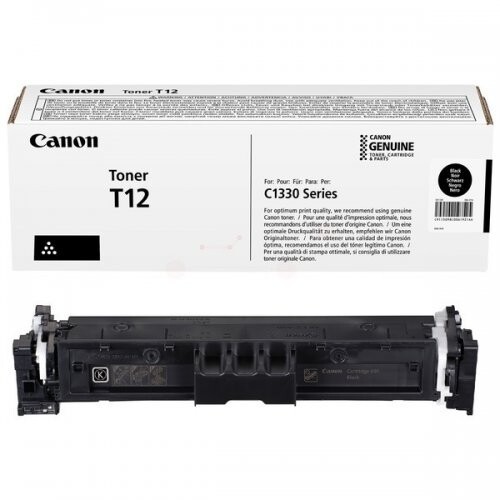 Canon T12BK 5098C006 čierny (black) originálny toner.
Originálny toner = záruka priamo od výrobcu tlačiarne
100 % použitie v tlačiarni - bezproblémové fungovanie s vašou tlačiarňou
Použitím originálnej náplne predlžujete životnosť tlačiarne
Osvedčená špičková kvalita - vysoko kvalitná a spoľahlivá tlač originálnou tlačovou kazetou od prvej do poslednej stránky
Trvalé a profesionálne výsledky tlače - dlhodobá udržateľnosť tlače
Kratšia prodleva pri tlači stránok
Garancia Vašej spokojnosti s použitím našej originálnej náplne
Zabezpečujeme bezplatnú recykláciu originálnych náplní
Zlyhanie náplne v menej ako 1% prípadov
Jednoduchá a rýchla výmena náplne

Kód výrobcu: 5098C006