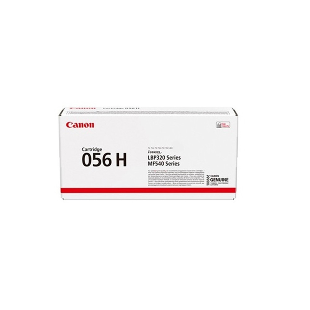 Canon 056H 3008C002 čierny (black) originálny toner.
Originálny toner = záruka priamo od výrobcu tlačiarne
100 % použitie v tlačiarni - bezproblémové fungovanie s vašou tlačiarňou
Použitím originálnej náplne predlžujete životnosť tlačiarne
Osvedčená špičková kvalita - vysoko kvalitná a spoľahlivá tlač originálnou tlačovou kazetou od prvej do poslednej stránky
Trvalé a profesionálne výsledky tlače - dlhodobá udržateľnosť tlače
Kratšia prodleva pri tlači stránok
Garancia Vašej spokojnosti s použitím našej originálnej náplne
Zabezpečujeme bezplatnú recykláciu originálnych náplní
Zlyhanie náplne v menej ako 1% prípadov
Jednoduchá a rýchla výmena náplne

Kód výrobcu: 3008C002